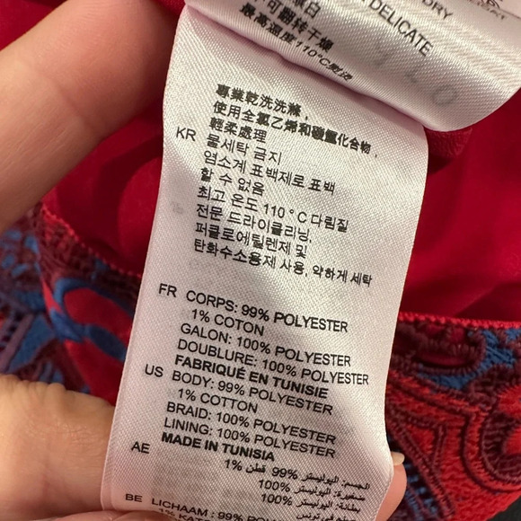 Sandro Paris | Embroidered Lily Skirt | Size: Small - Picture 12 of 13